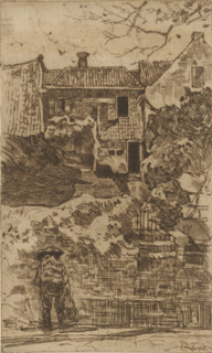 Playing children by the water (original title), print, printmaker: Willem de Zwart, c. 1895 - c.