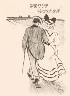 Petit voyage, print, printmaker: Théophile Alexandre Steinlen, publisher: Georges Ondet, Paris,