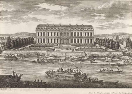 Choisi, View of Château de Choisy, Collection of views of monuments in Paris, the principal royal