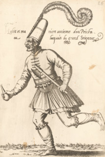 Habit et manière antienne des Peichs ou laquais du grand seigneur, Running 'peich' or 'peicler'