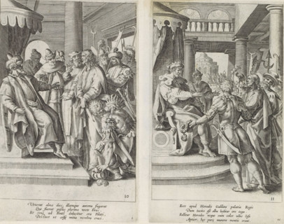 Christ before Herod, Passion of Christ, Theatrum Biblicum Hoc Est Historiae Sacrae Veteris et Novi