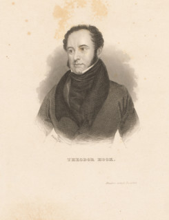Theodor Hook, Portrait of Theodore Edward Hook, print, printmaker: Henry Winkles, publisher: