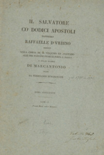 Cover for a series of Christ and the twelve apostles, Christ and the twelve apostles, Il Salvatore