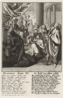 Decennium Aetatis VI, 60. Jahr ins Alter gehen, Man at the age of sixty, Aetatis humanae Gradus,