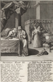 Man at the age of ninety, Decennium Aetatis IX, 90. Jahr der Kinder Spott, Ten ages of man, Aetatis