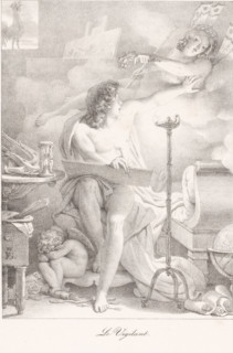 Diligent artist, Le Vigilant, print, printmaker: Pierre Narcisse Guérin, printer (person):