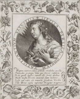 Persian Sibyl, Imagini Gentilissime delle dodici Sibille, print, album page, Series number, 1, 12,
