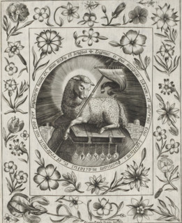 Lamb of God on the Book with the Seven Seals, Imagini Gentilissime delle dodici Sibille, print,