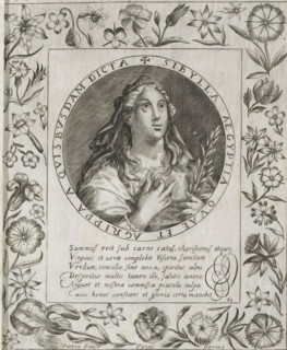 Egyptian Sibyl, Imagini Gentilissime delle dodici Sibille, print, album page, Series number, 11,
