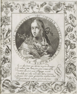 Libyan Sibyl, Imagini Gentilissime delle dodici Sibille, print, album page, Series number, 2, 12,
