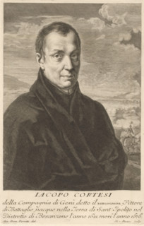 Portrait of Jacques Courtois, Iacopo Cortesi, Florentine museum, Museum Florentinum, print, album