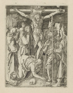 Crucifixion, Passio Christi Ab Alberto Durer Nurenburgensi Effigiata, The Little Passion, print,