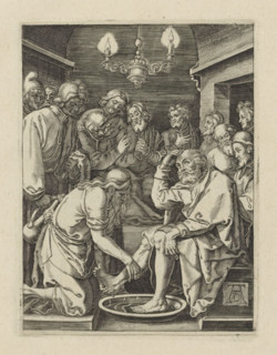 Washing of Peter's Feet, Passio Christi Ab Alberto Durer Nurenburgensi Effigiata, The Little
