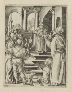 Christ before Pilate, Passio Christi Ab Alberto Durer Nurenburgensi Effigiata, The Little Passion,