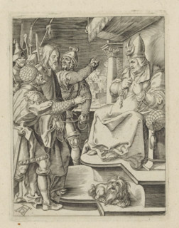 Christ before Caiaphas, The Little Passion, Passio Christi Ab Alberto Durer Nurenburgensi