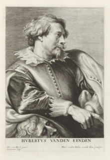 Portrait of Hubrecht van der Eynden, Icones Principum Vivorum Doctorum Pitorum Chalcographorum