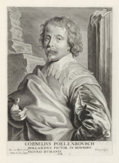 Portrait of the painter Cornelis van Poelenburgh, Icones Principum Vivorum Doctorum Pictorum