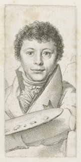 Portrait of GJ Michaelis, Study print, Etudes gravées, print, Small portrait from 'Study print,
