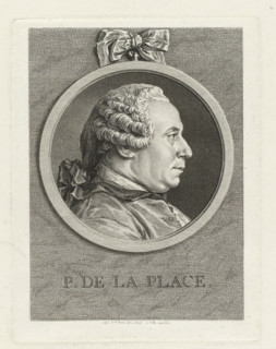 P. De la Place., Portrait of Pierre-Antoine de la Place, print, printmaker: Charles Nicolas Cochin