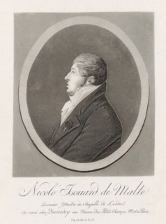 Portrait of Nicolas Isouard, print, : 'Dép. a la Dir. de la Lib.', publisher: Edme Quenedey, Paris,