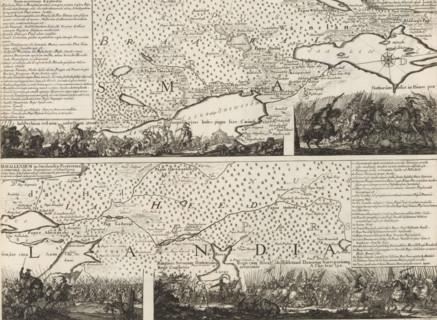Map of the Bravalla heath, Topographica Delineatio Camporum Bravielsium in Smolandiae Praefectura