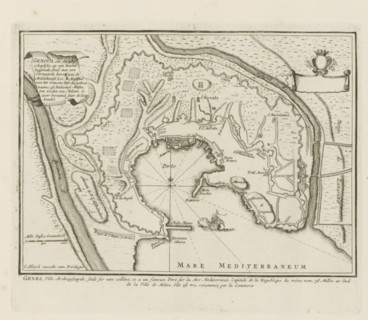 Genoua, an archiepiscopal city situated on a hill, Map of Genoa, Les Principales Forteresses &