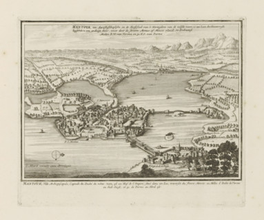 Mantoua, an archiepiscopal and the capital of the duchy of the same name, View of Mantua, Les