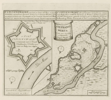 St Stevenswaert, an island and redoubt in the Meuse, in Spanish Gelderland, 2 hours north of