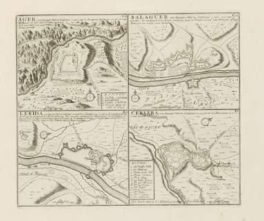 Àger and other cities in Catalonia, Ager, Balaguer, Lerida, Cervera, The Principal Fortifications &