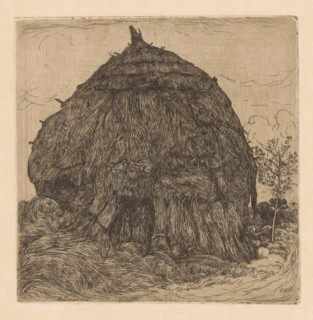 Hooipper, print, printmaker: Pieter Dupont, North Holland, c. 1894 - c. 1895, paper, zinkets,