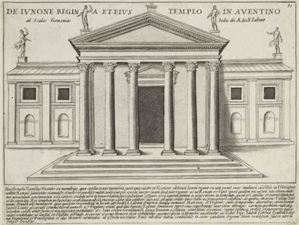 Temple of Juno Regina on the Aventine Hill in Rome, De Iunone Regina et Eius Templo in Aventino,