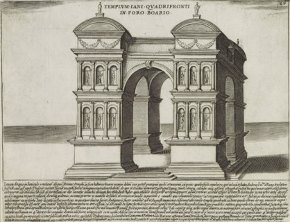 Arch of Janus in Rome, Templum Iani Quadrifronti in Foro Boario, Ancient monuments, Antiquae Urbis