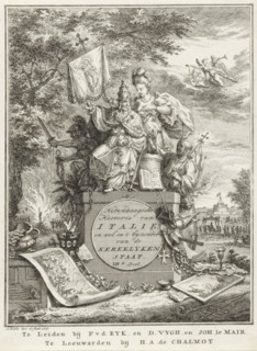 Allegory on the Papal States, Contemporary History of Italy, and particularly of the Ecclesiastical