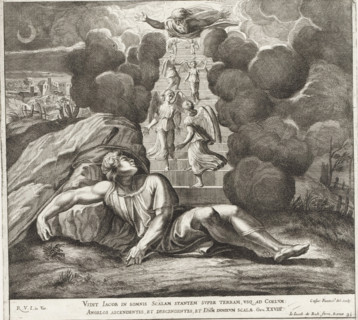 Jacob's Dream, Paintings in the Loggia by Raphael, Raphael Bible, Imagines Veteris ac Novi