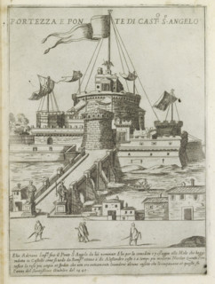 Castle of Angel and Bridge of Angels in Rome, Fortezza e Ponte di Cast.o So Angelo, Modern and