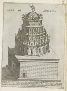 Mole di Adriano, Mausoleum of Hadrian, Modern and ancient monuments and buildings in Rome,