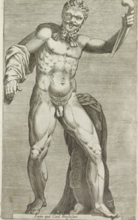 Sculpture of a Faun, Faunus apud Card. Burghesium, Antiquarum statuarum urbis Romae quae in