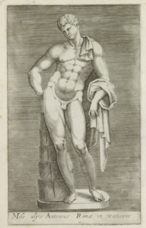 Belvedere Antinous (former title), Sculpture of Mercury, Milo alys Antinous Romae in Vaticano,