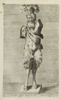 Sculpture of a satyr, Satyri effigies Romae in aedibus vallensibus, Antiquarum statuarum urbis