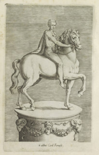 Sculpture of a naked boy on a horse, Antiquarum statuarum urbis Romae quae in publicis locis