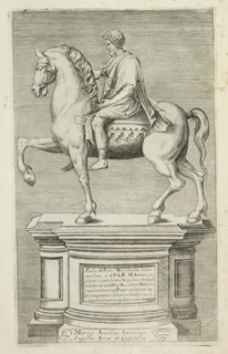 Equestrian statue of Marcus Aurelius, Ancient sculptures in Rome, Antiquarum statuarum urbis Romae