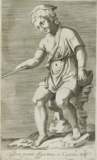 Pueri piscanti effigies Romae in Capitolio, Sculpture of a fishing boy, Ancient sculptures in Rome,