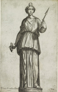 Sculpture of Diana, Diana in aedibus Farnesianis, Antiquarum statuarum urbis Romae quae in publicis