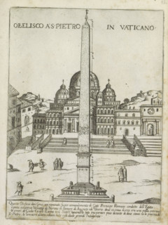Vatican Obelisk, Obelisco a S. Pietro in Vaticano, Modern and ancient monuments and buildings in