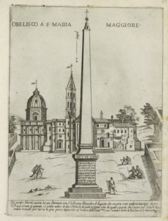 Obelisco a S. Maria Maggiore, Obelisk in front of Santa Maria Maggiore, Modern and ancient