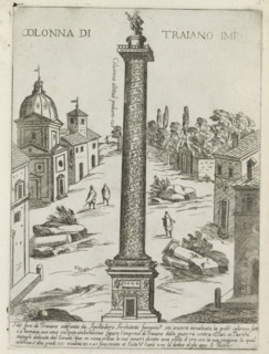 Colonna di Traiano imp., Column of Trajan in Rome, Ornamenti di fabriche antichi et moderni dell'