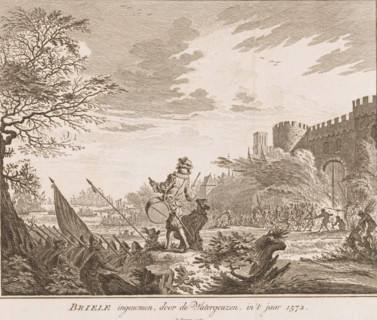 Capture of Brielle, 1572, Brielle captured, by the Sea Beggars, in the year 1572, print, book