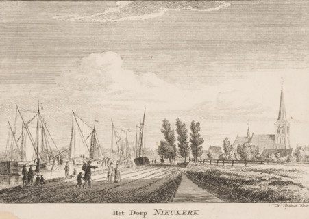 The village of Nieukerk, View of the village of Nieuwerkerk aan den IJssel (former title), View of