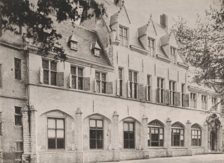 View of the Abbey of Middelburg from the inner courtyard, Former residence of the abbot, Ancien
