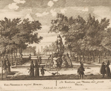Fons Veneris, in majori Horto, De Fontein van Venus, inde groote Thuin, Venus fontein in de tuin